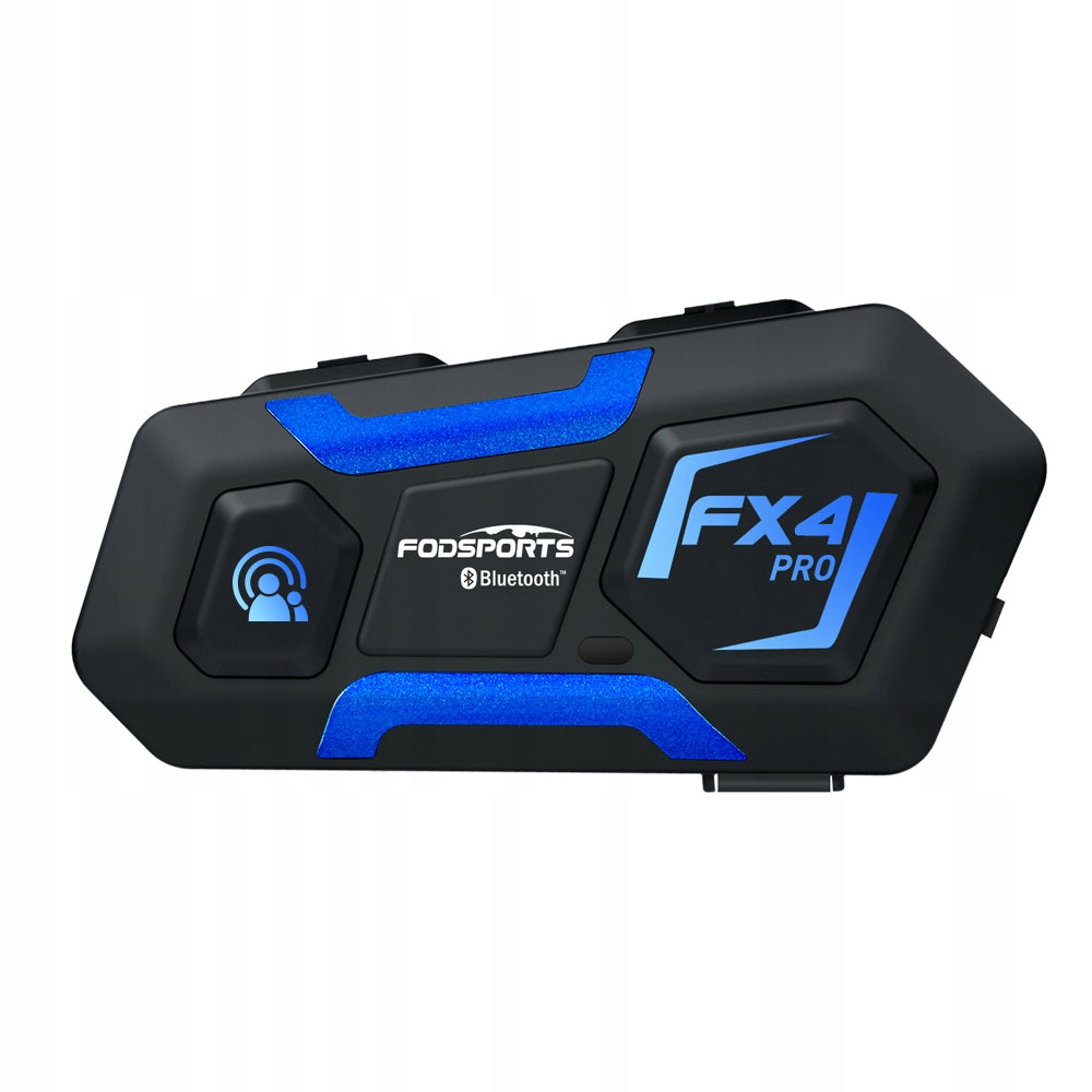 (Dual Pack) Fodsports FX4 Pro Motorcycle Intercom for 4 person talk,FM EAN (GTIN) 0850033996197