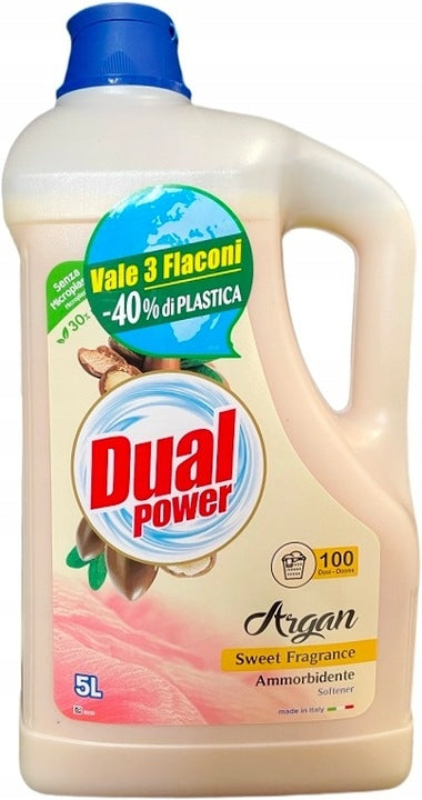 Dual Power ARGAN softener 5l 100 washes IT