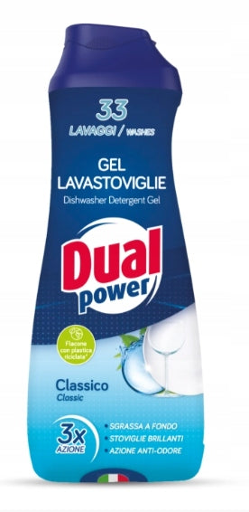 Dual Power Classico All in One Dishwasher Gel 660ml