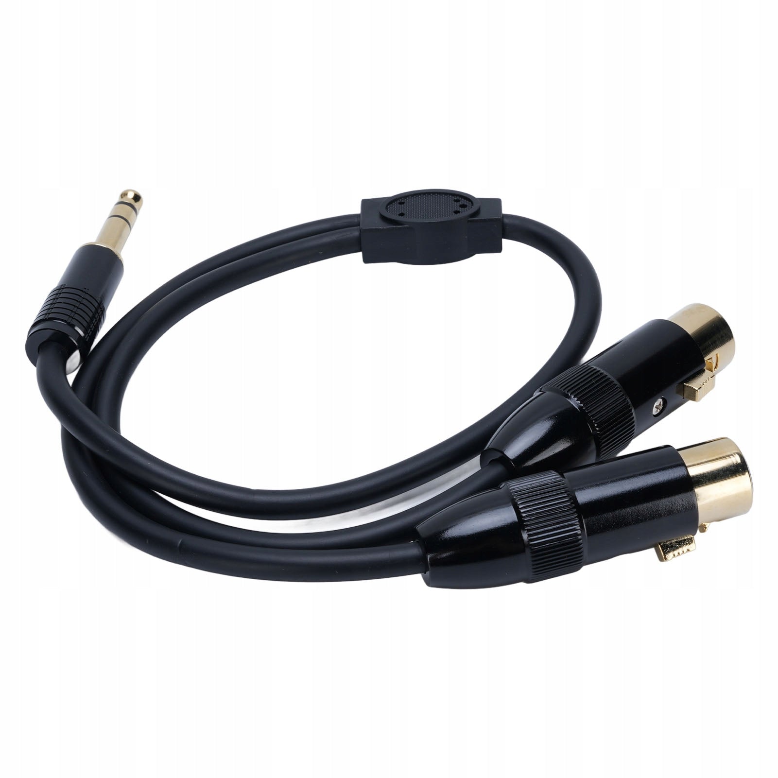 Dual XLR female to 1/4 inch 6,35 mm male stereo leristra 8A
