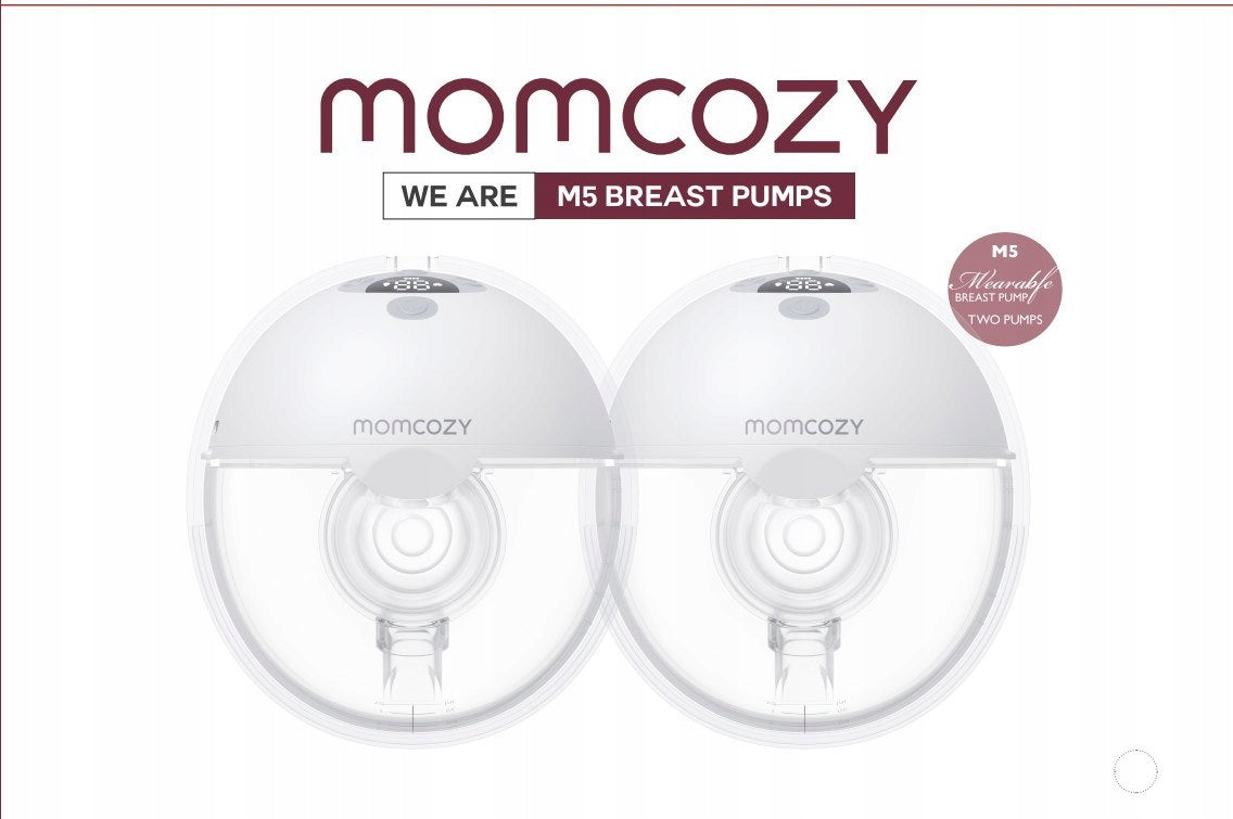 Dual portable wireless breast pump MOMCOZY M5 Medical device no