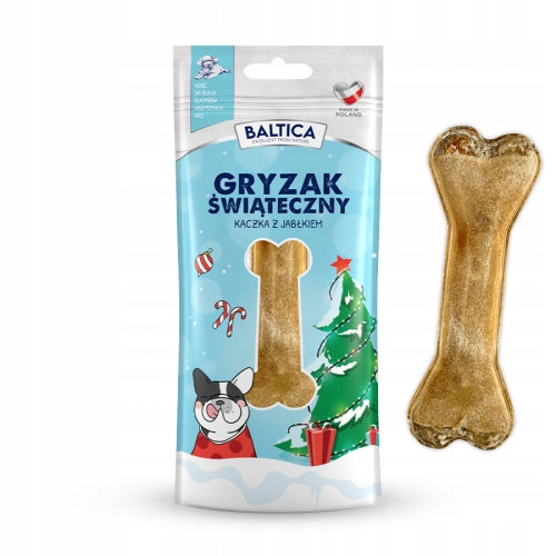 Duck Dog Teether with Apple 1pcs BALTICA Biting Bone