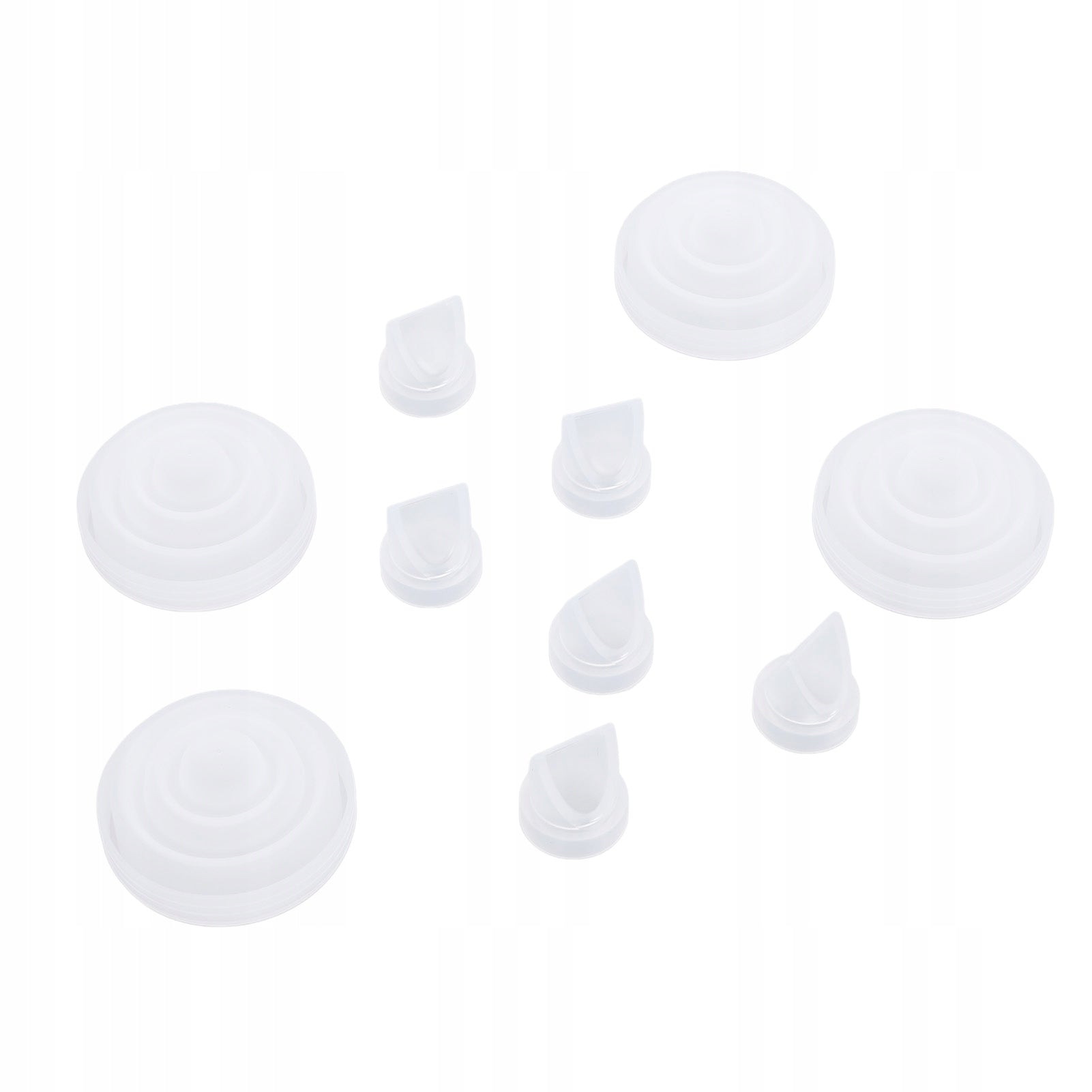 Duckbill 6pcs valves and 4PCS membrane prevents NZ backflow