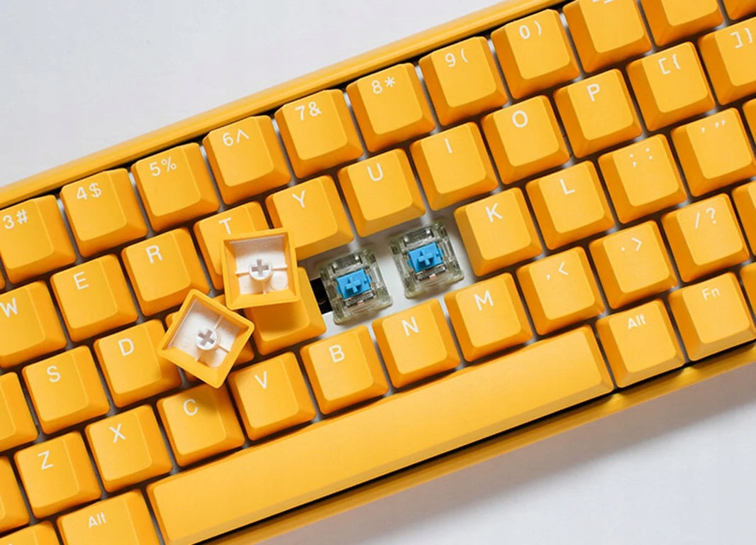 Ducky One 3 Yellow Mini Keyboard Gaming USB German Yellow Manufacturer AM