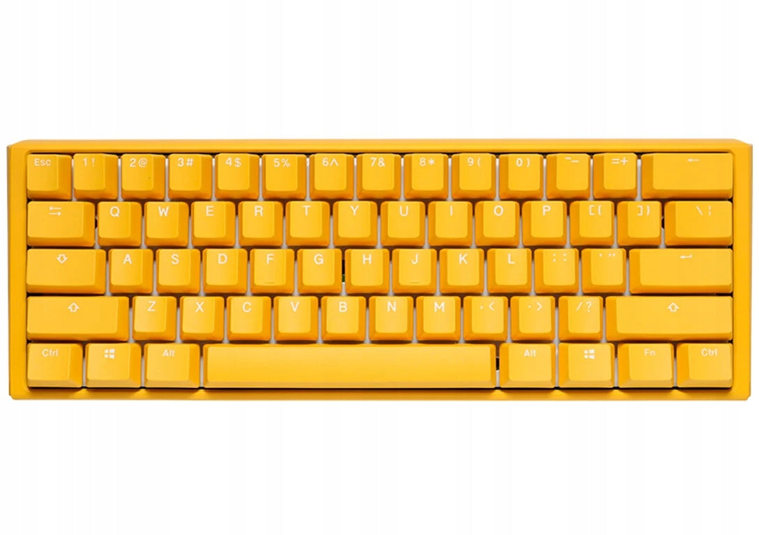 Ducky One 3 Yellow Mini Keyboard Gaming USB German Yellow