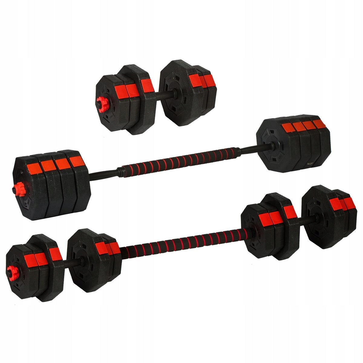 Dumbbells Adjustable 20kg Dumbbell Set 2x10kg Griffin with Barbell Function