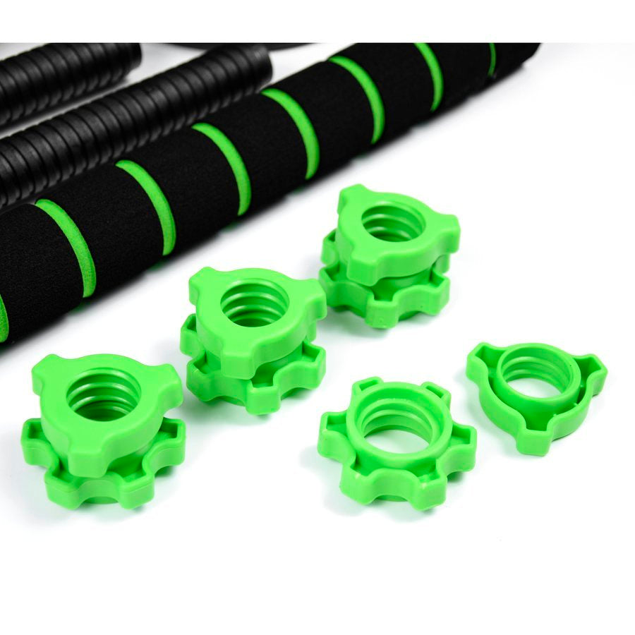 Dumbbells set 2x10 kg with connecting rod for barbell adjustable load Model BR020