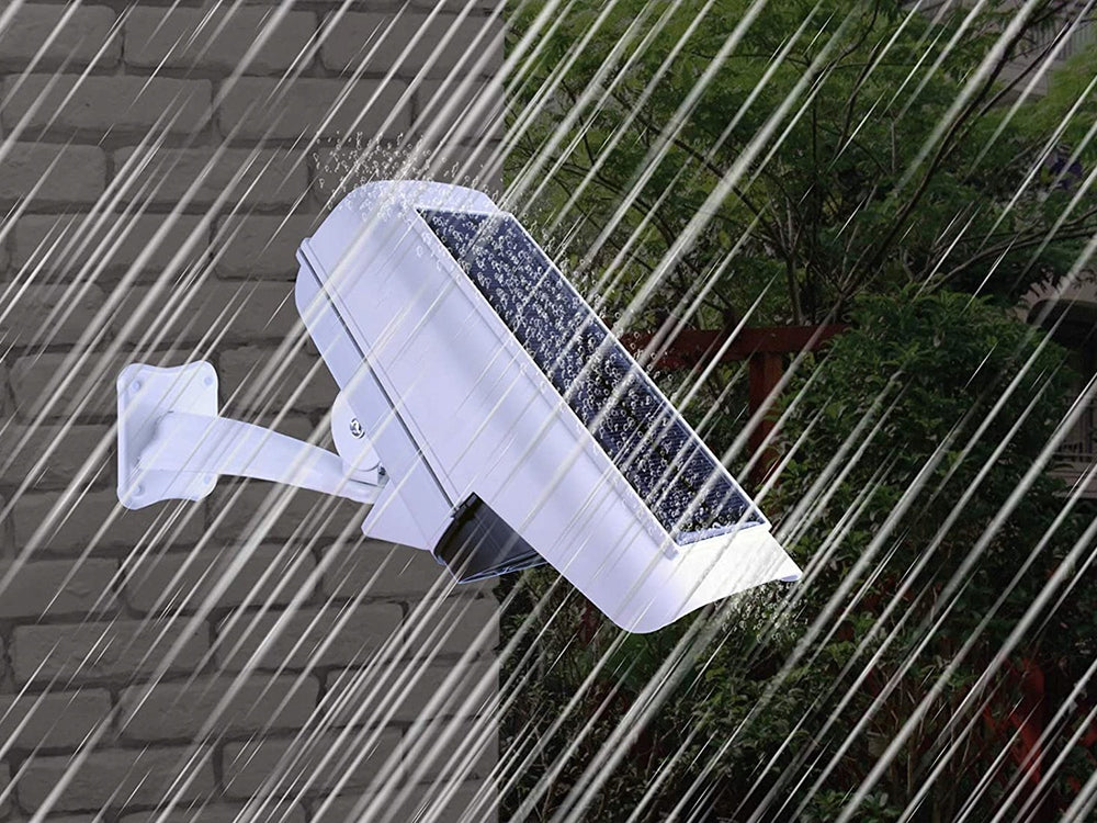 Dummy surveillance camera 77 LED Solar lamp dummy camera Manufacturer code 15976