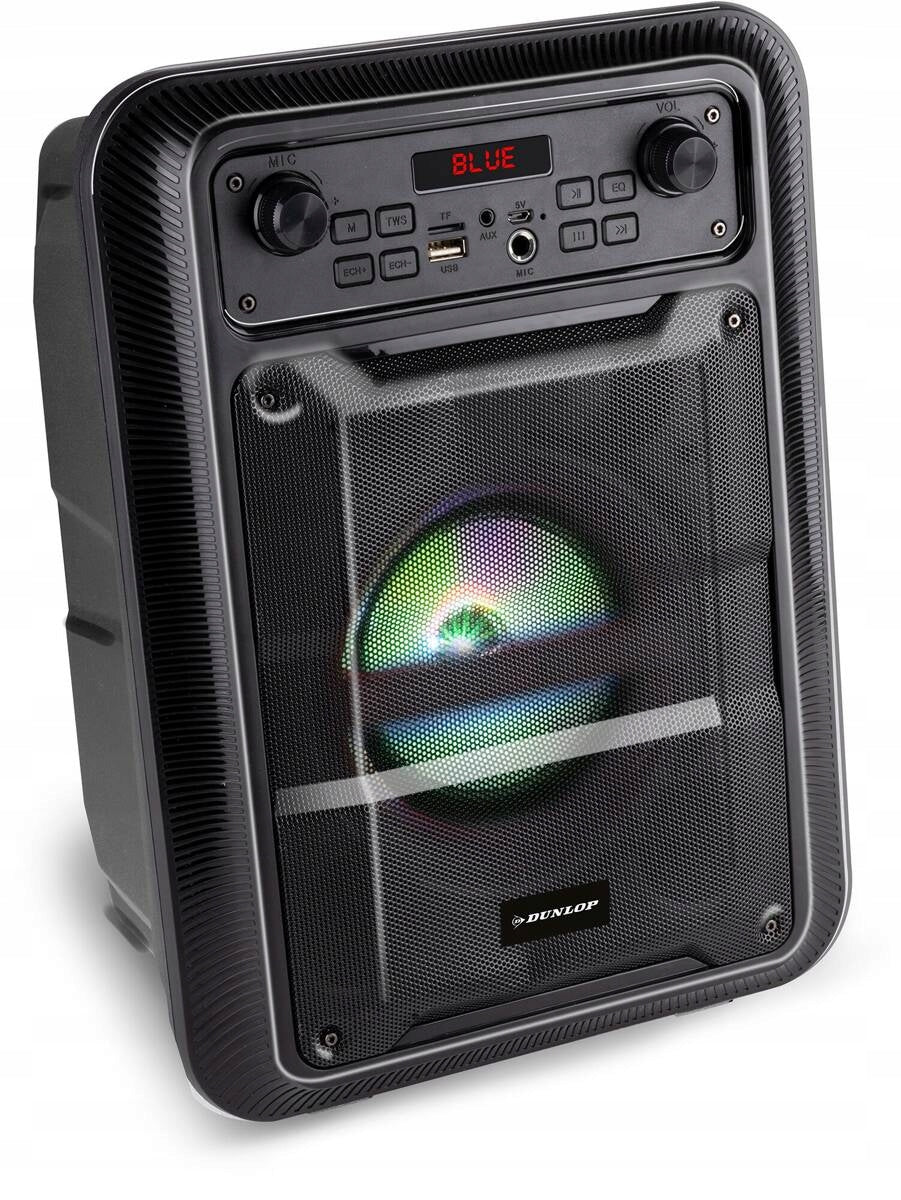 Dunlop Bluetooth Mobile Speaker AUX USB D220 FM Radio 9W Black