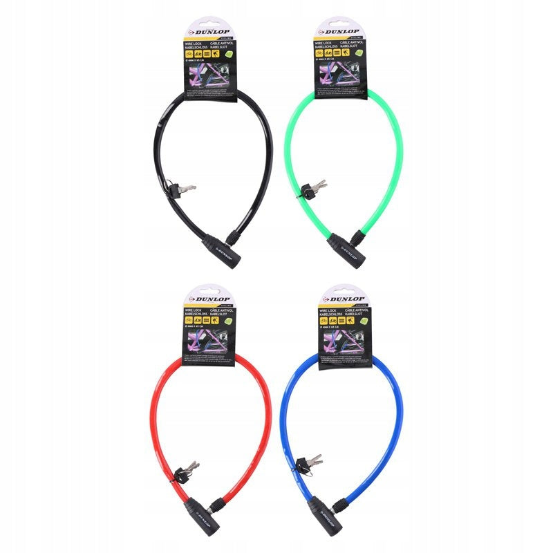 Fahrradschlösser Dunlop, schwarz 