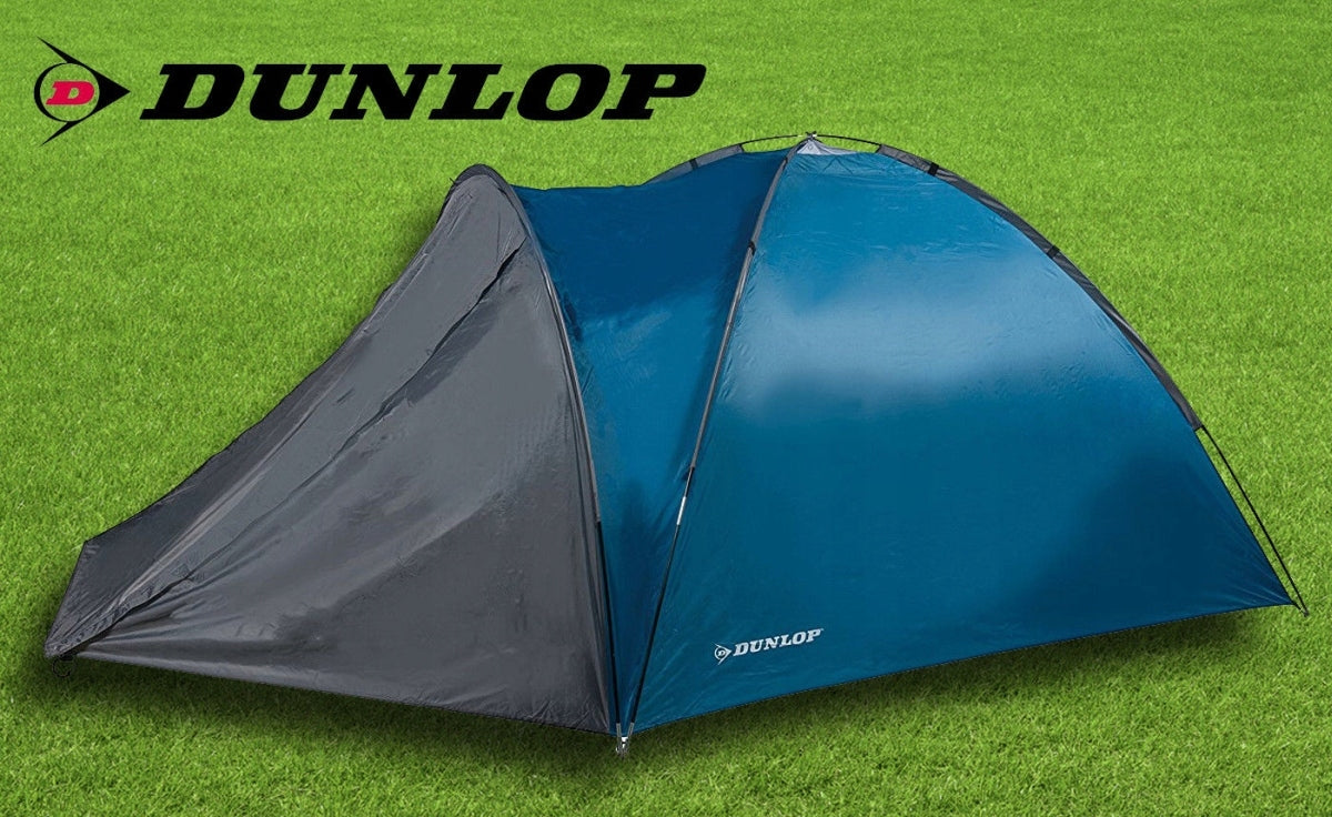 Dunlop TENT 3-person IGLO with vestibule with tropical navy blue Color blue
