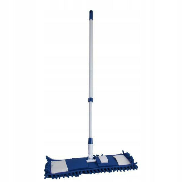Duo Chenille Blue Mop with Telescopic Rod F