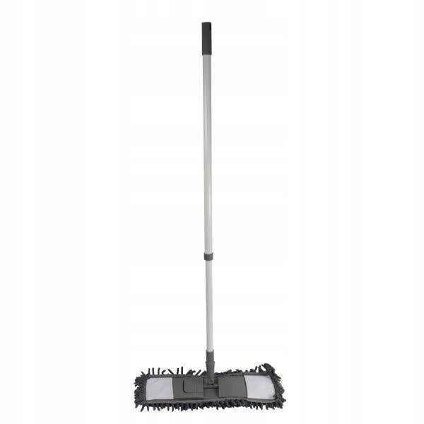 Duo Chenille Mop Grey With Telescopic Rod F