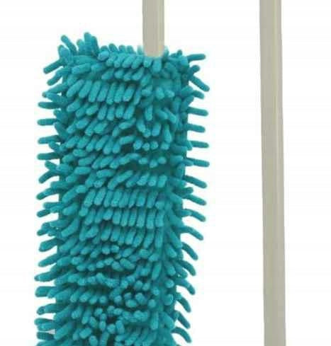 Duo Chenille Turquoise Mop with Telescopic Rod F Brand Feniks