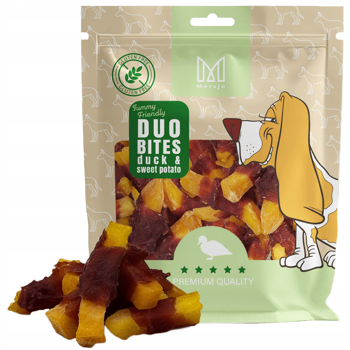 Duo Smaków Dog Treat - Duck with Batat 200g