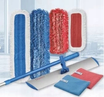 Duotex Microfibre Mop Micro Sweep Ergo with Velcro Red 47 cm Manufacturer code MSD451NRD