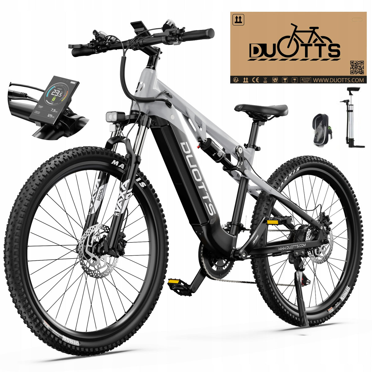 Duotts E29 Adult electric vehicles 48V13.5Ah 720W 40km/h 27.5" PL