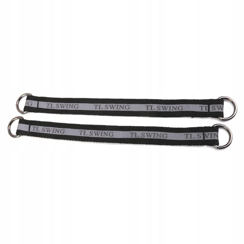 Durable Hanging Straps Set for Swings and Hammocks cm 54cm Black