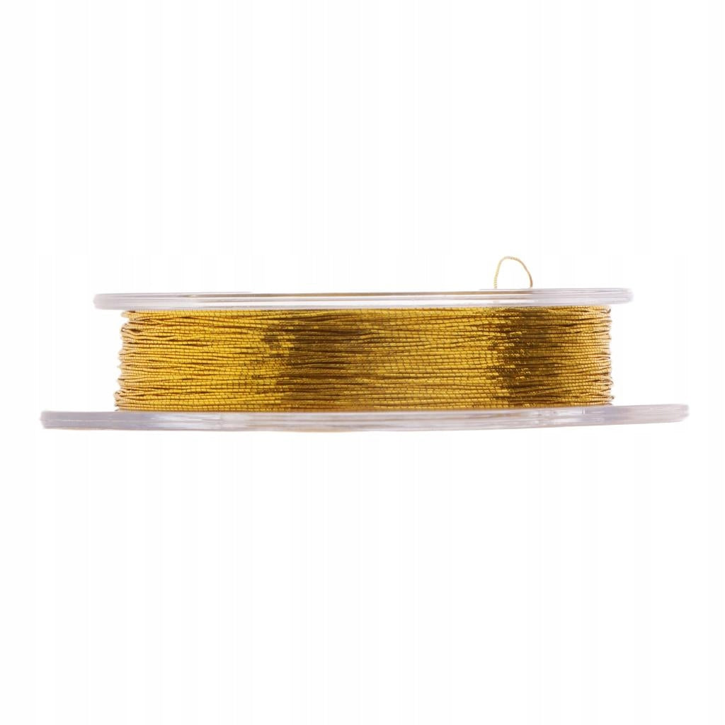 Durable Nylon Whipping Wrapping Thread for Fishing Rod Guides Golden Model Linia do owijania pierścieni wędek