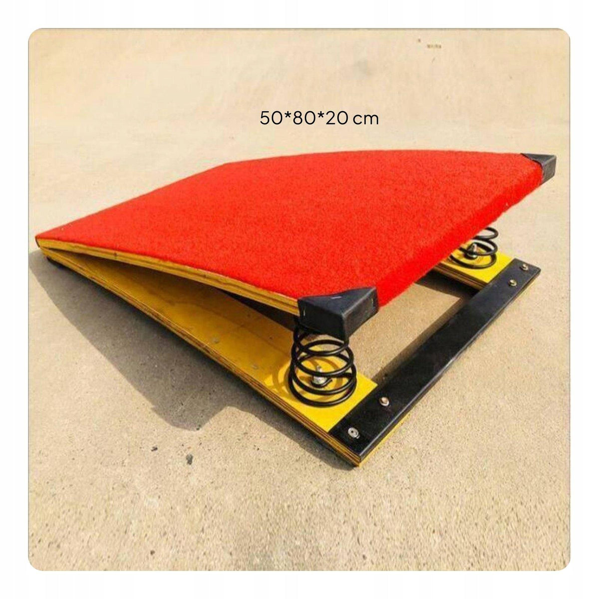 Durable Springboard Thick Solid Wood Base Training Platform Child 2-spring Packaging status original