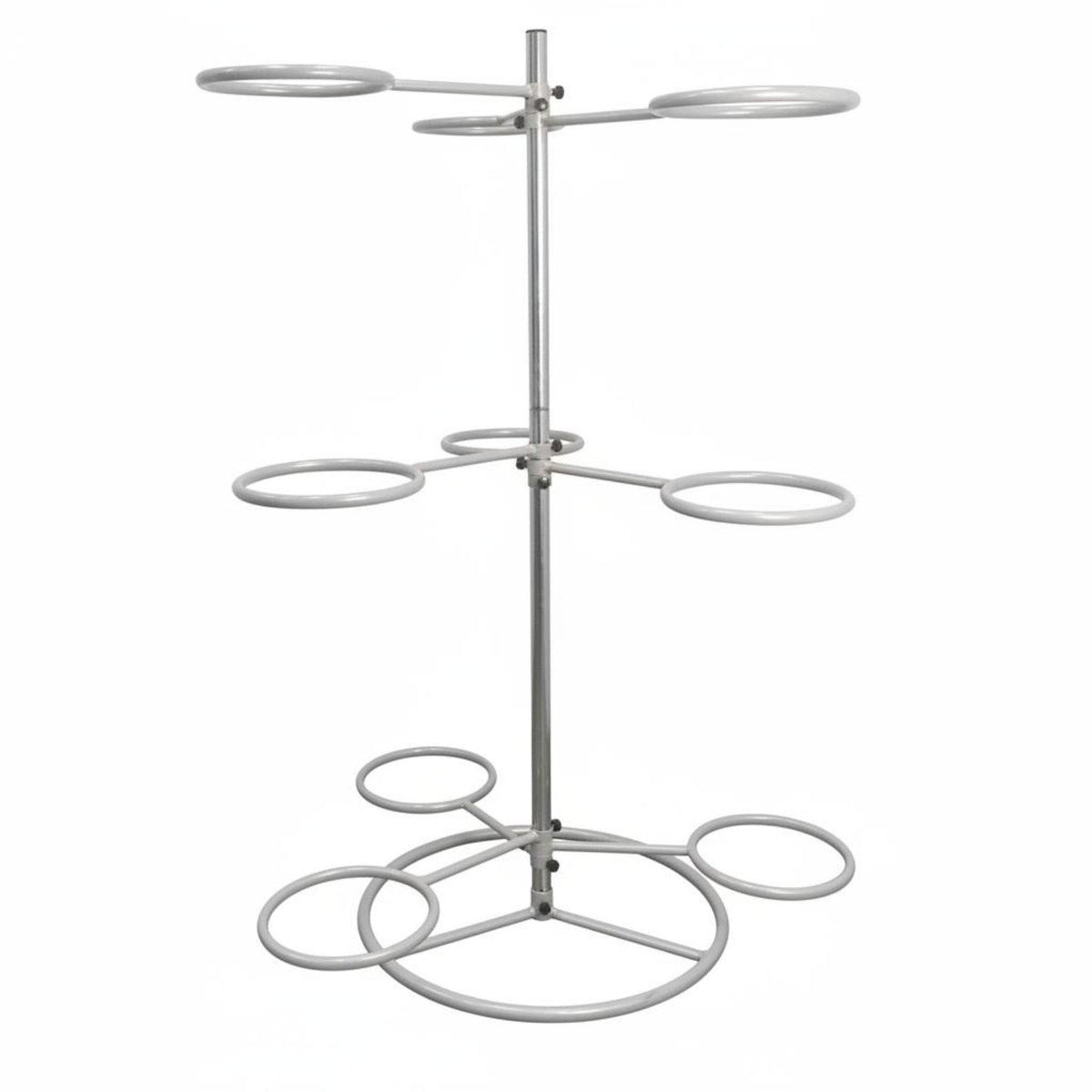 Durable Steel Gym Organizer Vertical Storage Rack Multi 9-ball Yoga Ball