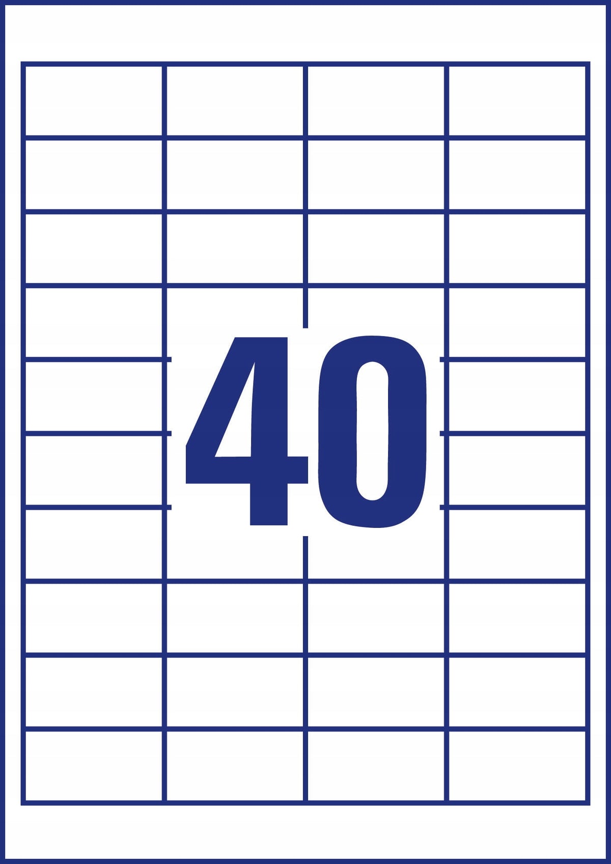 Durable Universal Labels Avery 48,5x25,4 Brand Avery