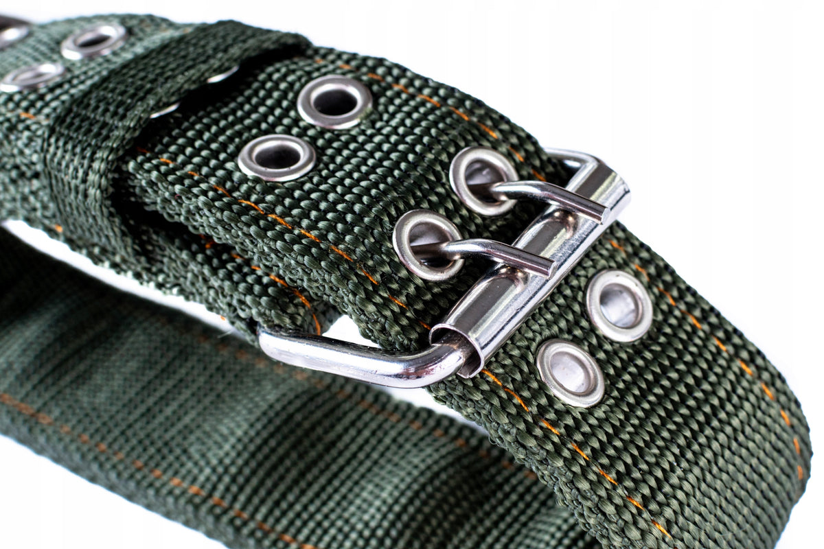 Durable Webbing Tape Collar for Giant Breeds Size XXL Manufacturer code Parciana Obroża Rozmiar XXL Zielona