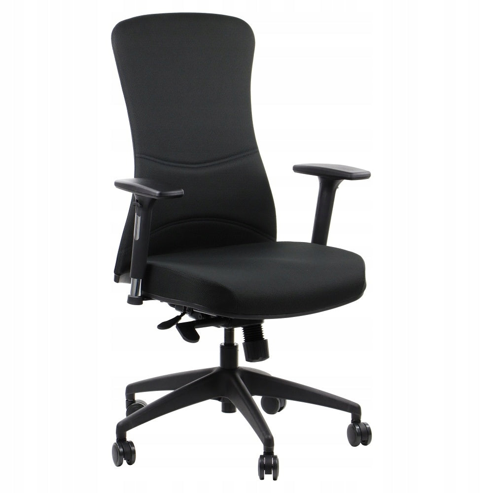 Durable solid KENTON office swivel chair black