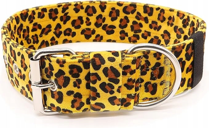 Durable tactical dog collar width 5 cm size. L