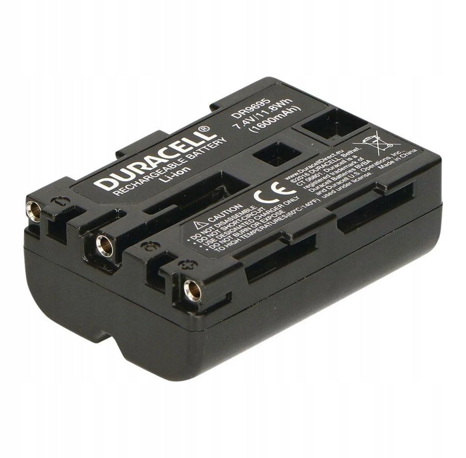 Duracell-Akku, analog Sony NP-FM500H, 1400 mAh 