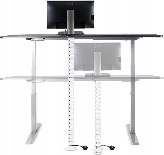Duronic CM1DM WE Cable cover grille 130 cm white modular spine Packaging status original
