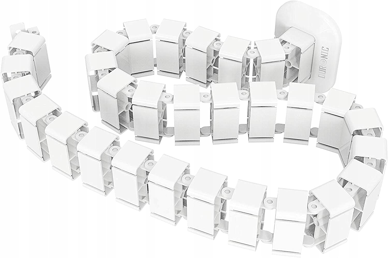 Duronic CM1DM WE Cable cover grille 130 cm white modular spine Product weight with unit packaging 1.14 kg