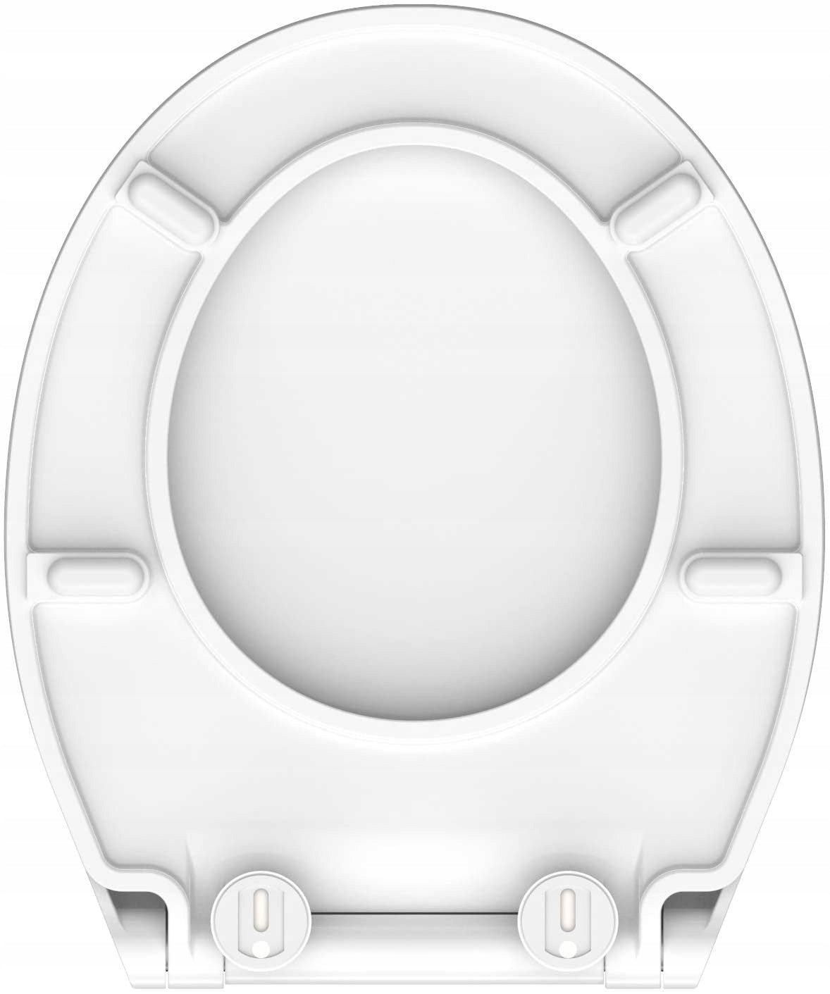 Sschutte klozeto sėdynė Slim White, duroplastas