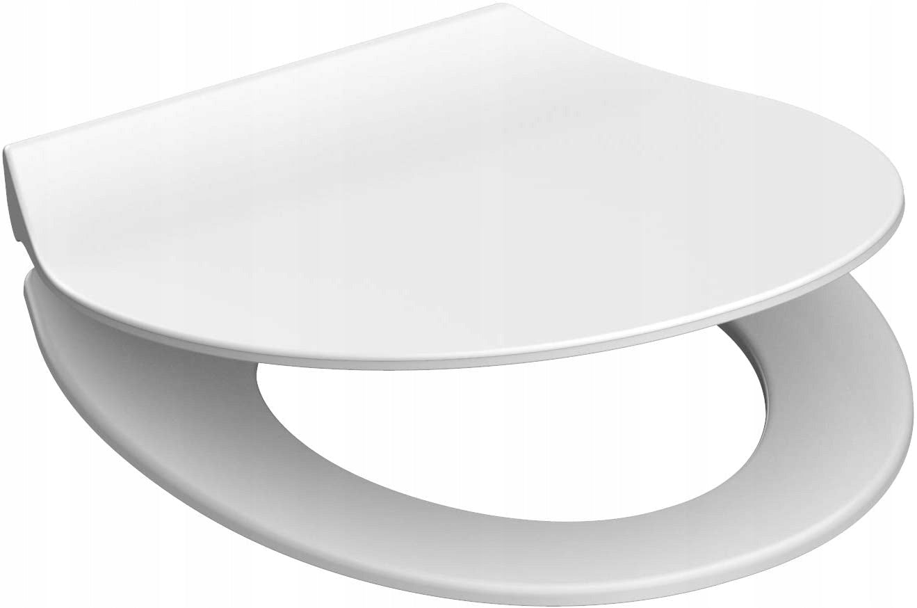 Schutte Toilettensitz Slim Weiß, Duroplast 
