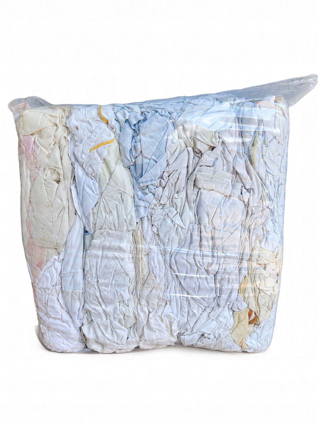 Dust-Free Cotton Industrial Bedding White Mix Cut 7 KG Packaging status original