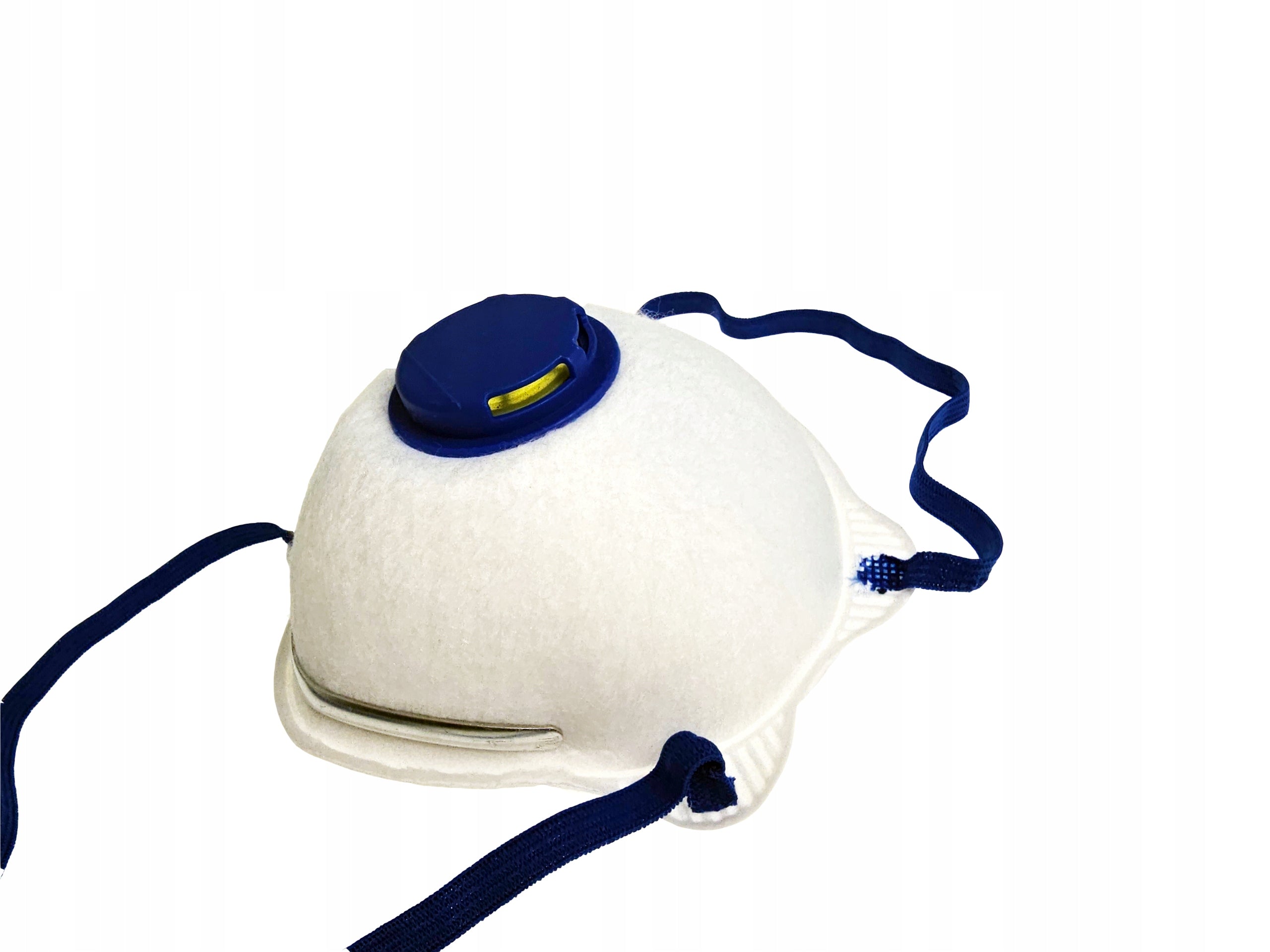 Dust MASK WITH VALVE FFP2 Antivirus Protective Half Mask Color white