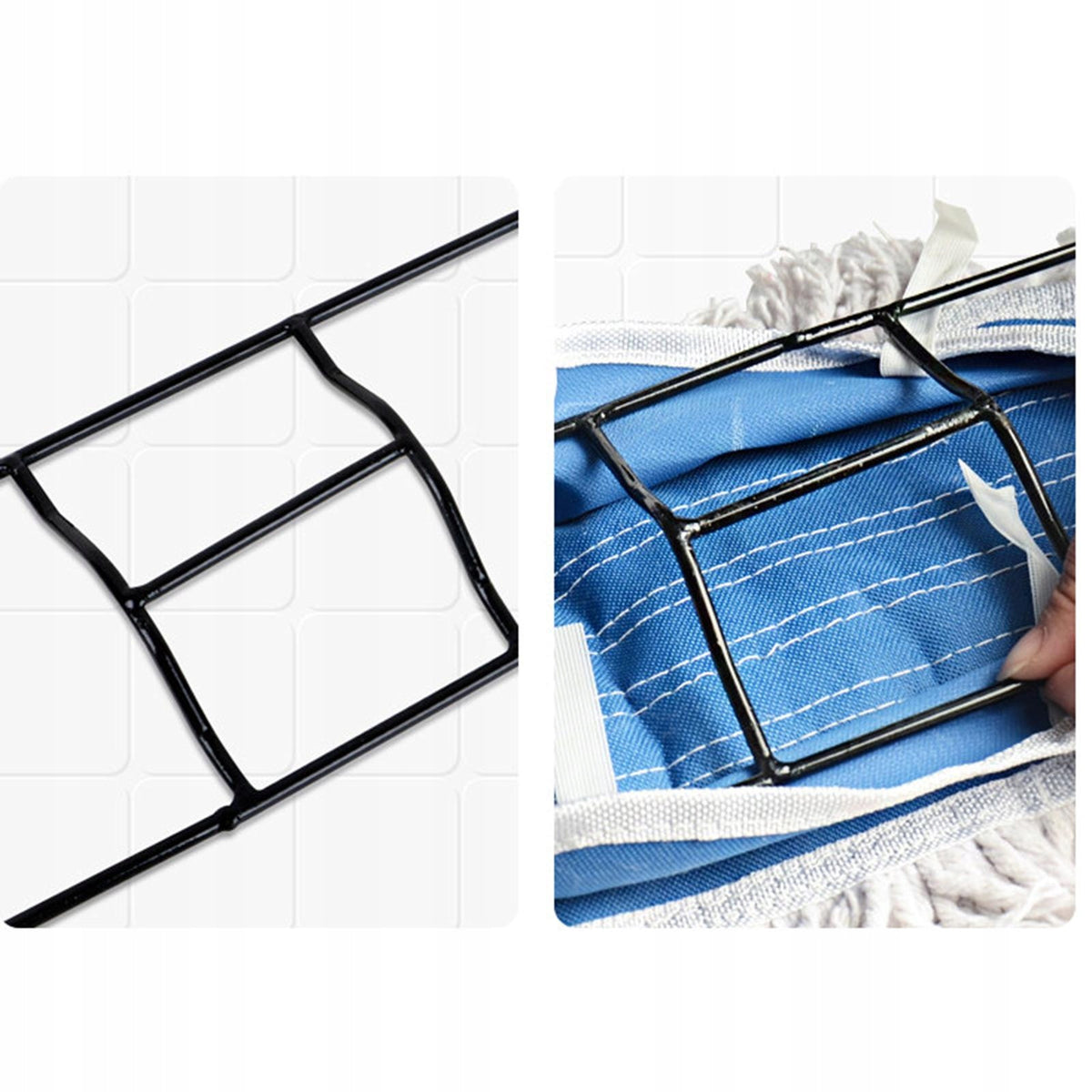 Dust Mop Frames Support Brackets Versatile Sturdy Iron Structure galvanized Brand no brand