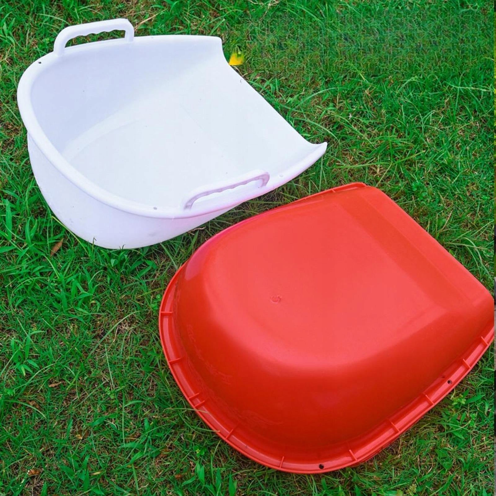 Dust Pan Farm Tool with 4 Holes Reusable Sweeping Supplies Cleaning Dustpan Packaging status original