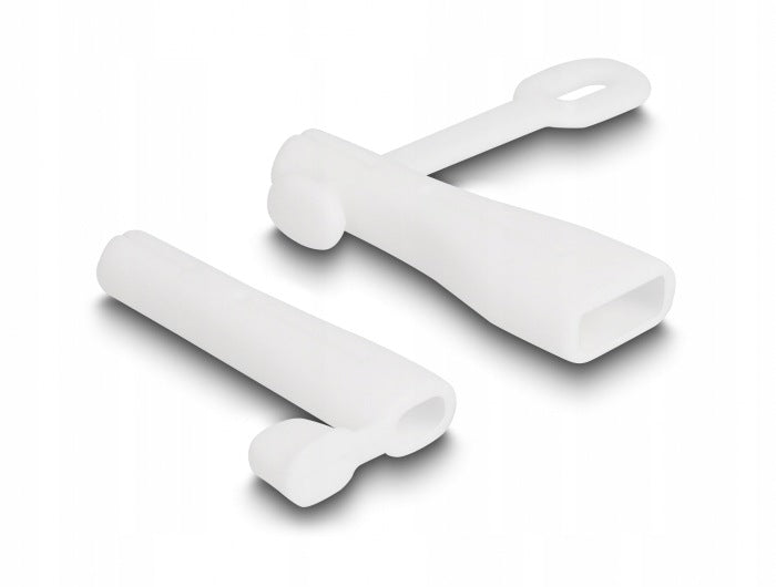 Dust cover M USB A M connector Apple Lightning 2 pcs Delock 64204