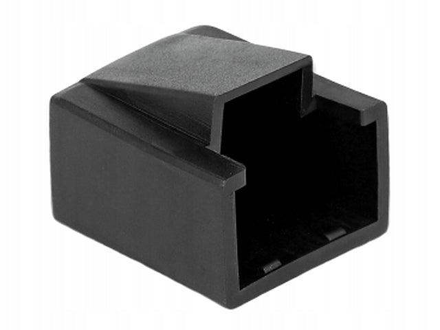 Dust cover RJ45/8P8C plug black 10pcs Packaging status original