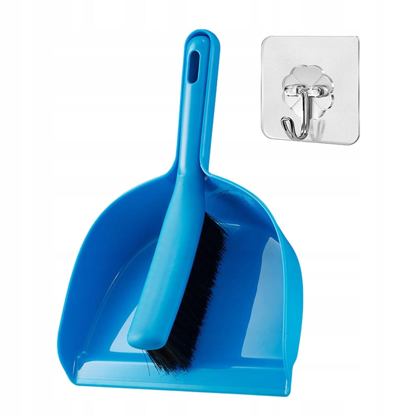 Dustpan and Brush Set Dust Pans with Brush for Kitchen Pets Nest Key blue Brand no brand