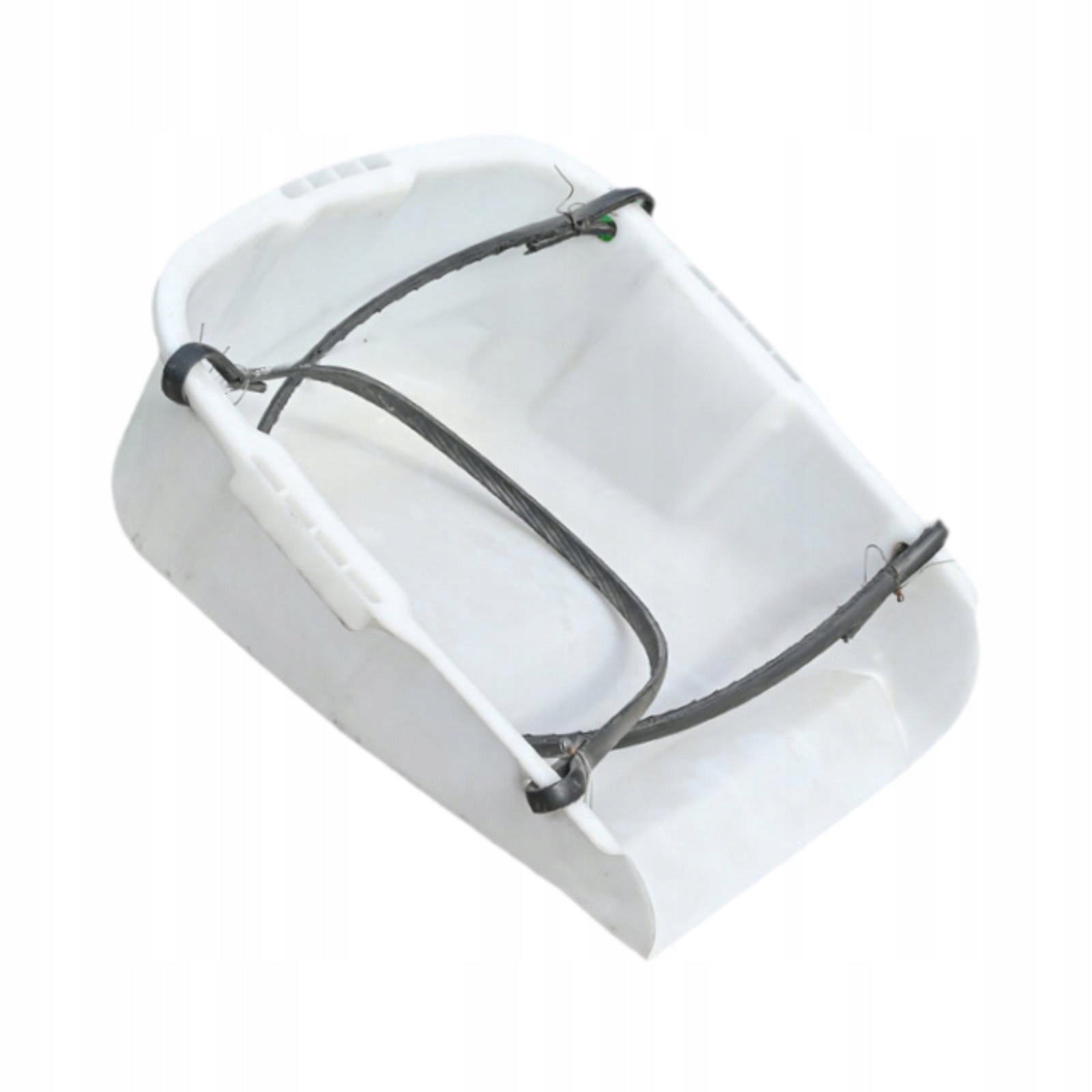 Dustpan with Handle Rope Portable Sweeping Supplies Farm Tool White Manufacturer code 15360070071