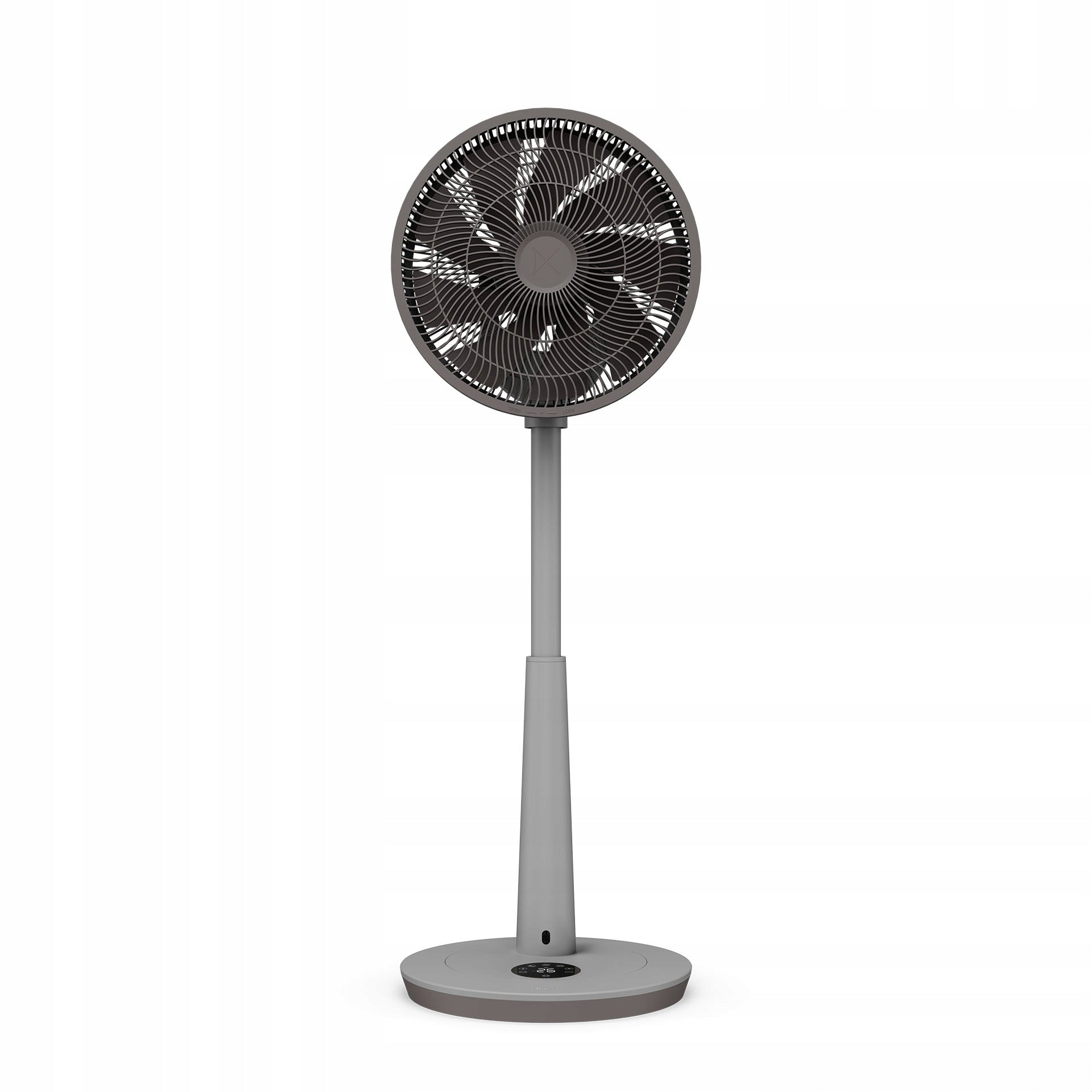 Duux Fan Whisper Fan 3 Oscillation 13 to 55 dB Timer 26 Speeds Grey