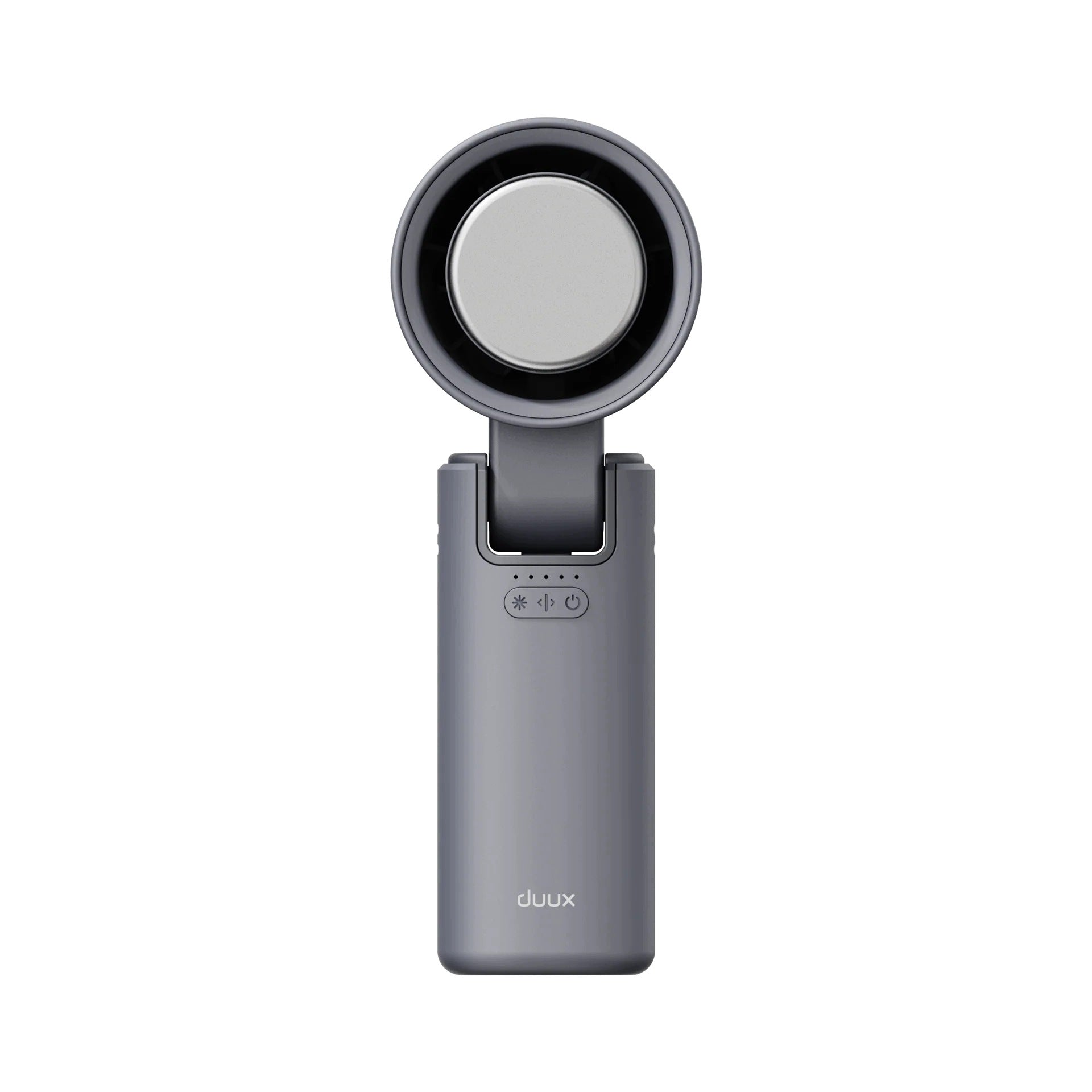 Duux Handheld Fan Mini Ice Air Conditioning Frost Battery 10h USB Grey Packaging status original