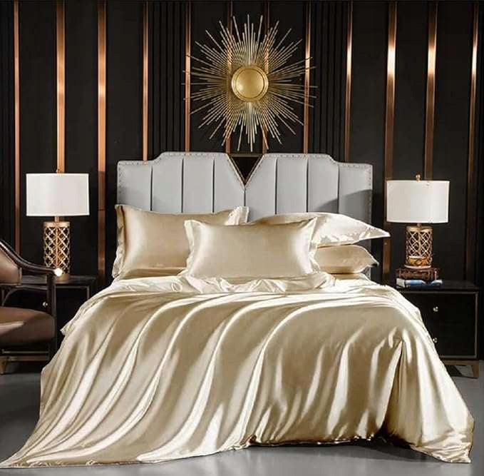 Duvet cover 240x260cm and 2 pillowcases 65x65cm Beige