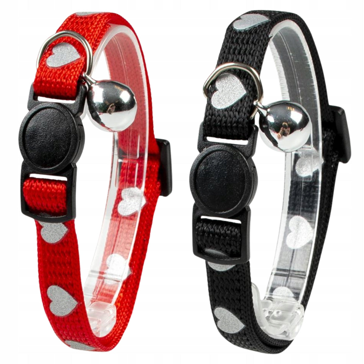 Duvo+ Cat Collar Heart Reflector 24-30cm/10mm