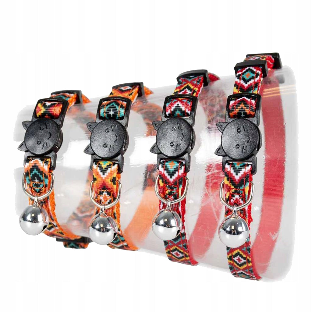 Duvo+ Cat collar 20-28cm - Indian Design Pattern + Tinker Bell
