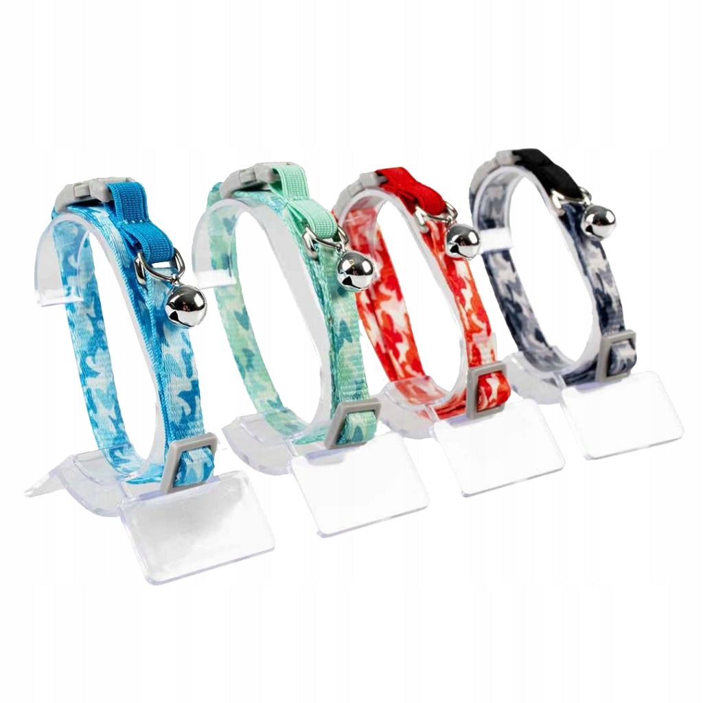 Duvo+ Cat collar 20-30cm - Pattern Camouflage + Tinker Bell
