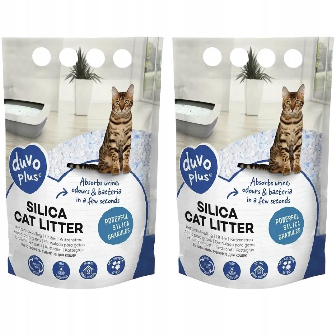 Duvo+ Premium Silicone Litter for Cat 2x5l