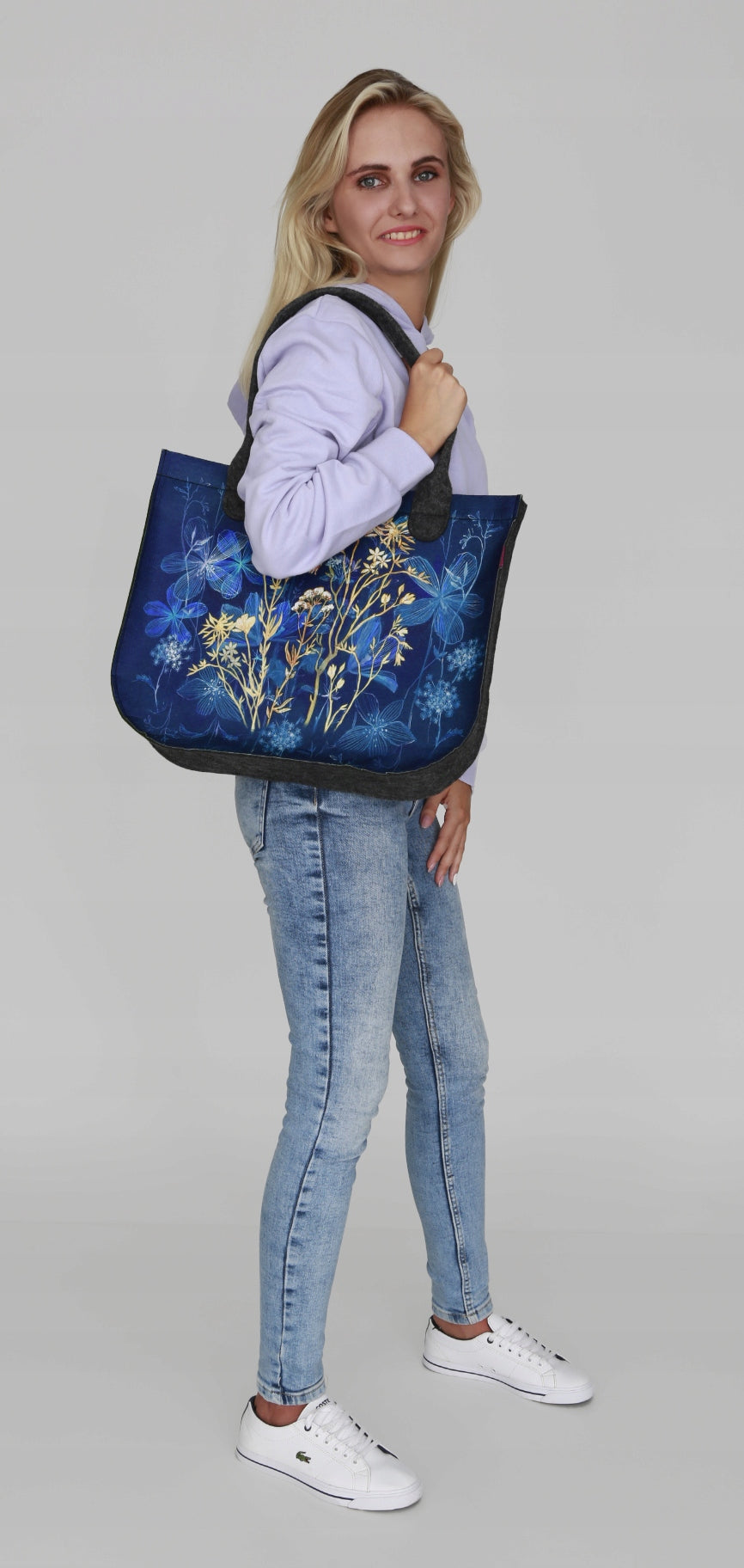 Handtasche für Damen Bartony Deco Lady Oleander 